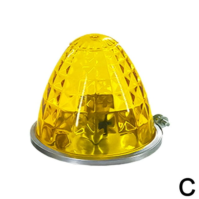 1156 Bulb Truck Side Marker Light Watermelon Glass Lens Light 12V 24V Indicator Warning Light