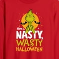 thumbnail image 2 of The Grinch  - Grinch Nasty Wasty Halloween - Men's Long Sleeve T-Shirt, 2 of 4