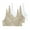 White, variant on Cavosen Bras for Women Plus Size Supportive Bras Push Up Full Coverage Padded Solid Bralettes Wide Straps Breathable Underwear