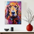 thumbnail image 3 of Grand Basset Griffon Vendeen Dog Gift - Art Bedroom - Graffiti Dog Wall Art For Living Room Large Size Modern Home Wall Decor Abstract Canvas Wall Art Ready to Hang Size 11''x17'', 24''x36'', 3 of 4