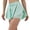 Light Green, variant on MIXUE Shorts For Women Summer Solid Color Elastic High Waist Drawstring Athletic Gym Fitness Workout Yoga Shorts Activewear,Green,M