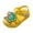 Yellow, variant on WUANDIXFA Boys Girls Sandals Toddler Lightweight EVA Water Shoes Kids Closed Toe Fisherman Sandals Summer Beach Sports Shoes Outdoor (Yellow, 4)