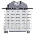 thumbnail image 2 of Zylanna Men's Long Sleeve T-Shirts, Loose Crew Neck Solid Color Homewear Casual Tops for Men Red, 2 of 2