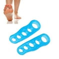 thumbnail image 1 of Separador de Dedos para Superpuestos, Separador de Dedos de Gel Separadores de Dedos Camillas Espaciadores Reutilizables Alivio del Dolor Enderezar Dedos de los Pies, 1 of 7