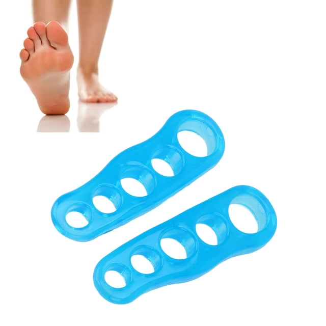 Separador de Dedos para Superpuestos, Separador de Dedos de Gel Separadores de Dedos Camillas Espaciadores Reutilizables Alivio del Dolor Enderezar Dedos de los Pies