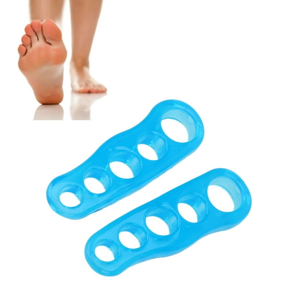 Separador de Dedos para Superpuestos, Separador de Dedos de Gel Separadores de Dedos Camillas Espaciadores Reutilizables Alivio del Dolor Enderezar Dedos de los Pies