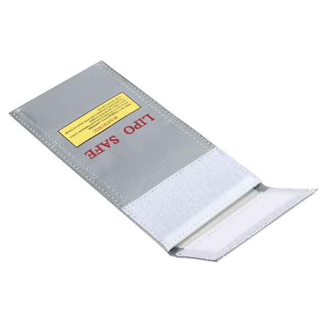 Battery Protective Bag,, Battery Bag, Explosion Proof Fireproof 10x20cm Durable For Electrician For Safe For Storing And Transporting Batteries For Home