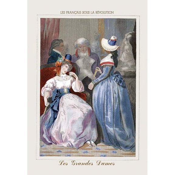 Les Grandes Dames Fine art canvas print (20" x 30")