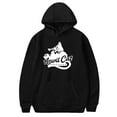 thumbnail image 3 of Lovejoy Anvil Cat Front Print Hoodie Wilbur Soot Merch Unisex Casual Sweatshirt Long Sleeve Pullover, 3 of 4