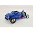 thumbnail image 6 of 1934 Rat Fink Hot Rod Blown Altered Coupe, Blue - Acme 18965 - 1/18 scale Diecast Model Toy Car, 6 of 10