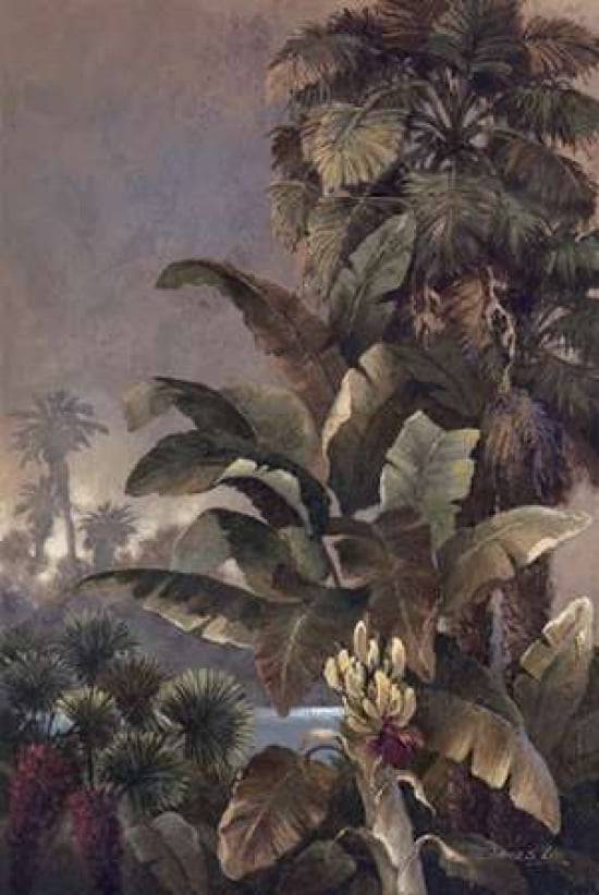 Misty Palms Ii Canv
