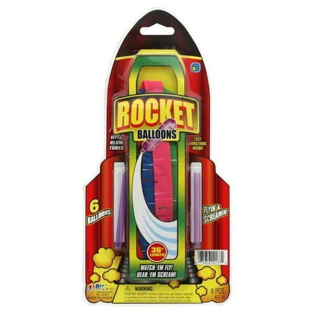 Ja-Ru Assorted Rocket Ballon Set