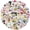 50PCS, variant on WDAIDJ My Melody, Kuromi Hello Kitty Kawaii DIY Lil' Sticker Decals, 50 Count