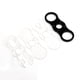 thumbnail image 4 of Kit electrónico DIY MCU: Giroscopio de dedo con carcasa acrílica y efectos de luz LED geniales y variados., 4 of 13