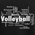 thumbnail image 3 of CafePress - Volleyball Pajamas - Women's Short Sleeve Print T-Shirt and Pants Dark Cotton Pajama Set, 3 of 7