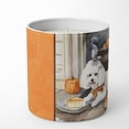 thumbnail image 2 of Carolines Treasures DAC1740CDL 10 oz Unisex Bichon Frise Fall Kitchen Pumpkins Decorative Soy Candle, 2 of 4