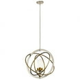 thumbnail image 5 of 44202PN Kichler Lighting Ibis - 3 Light Pendant - With Contemporary Inspirations - 23.75 Inches Tall By 22.5 Inches Wide, 5 of 6