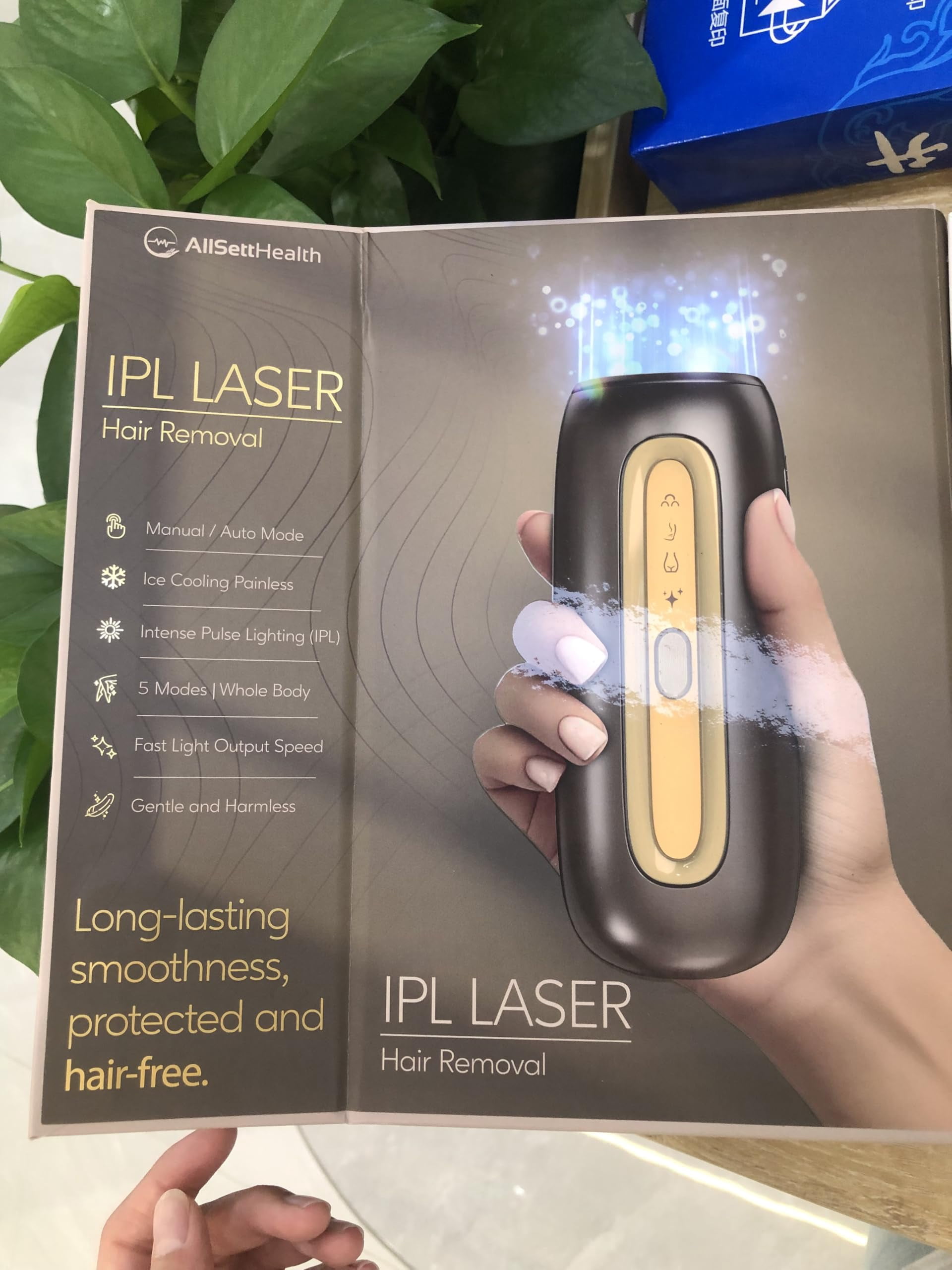 Laser Hair Removal Device - IPL Laser Hair Removal for Women and