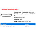 thumbnail image 2 of Timing Chain - Compatible with 1997 - 2001 Mercury Mountaineer 5.0L V8 VIN P 1998 1999 2000, 2 of 2