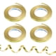 thumbnail image 1 of Cinta de rizado Uxcell para globos metálicos de 3/16" 11 yardas 4 rollos para decoración de fiestas regalo color champán dorado, dorado, 1 of 5