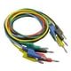 thumbnail image 2 of 5 Cables De Prueba De Conector Banana Tipo Banana 4MM De 2 Colores Apilables Para Pruebas Eléctricas O Trabajos De Pruebas Eléctricas De Yotijar  Cable de prueba de plátano a plátano, 2 of 7