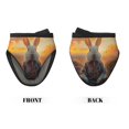 thumbnail image 2 of Pofeuu Flower Meditating Rabbit Print Thickened Mini Silicone Oven Mitts Heat Resistant, Rubber Oven Mitt Gloves, Finger Pinch Grips, Pot Holder, Silicone Potholder, 2 of 7