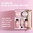 thumbnail image 4 of Spa Bath Valentine's Day Gift Sets for Women - 6 Pcs Rose Scent Gifts Box, Relaxing Body Care Birthday Gifts for Mom, 4 of 9
