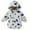 Blue, variant on Esaierr Winter Kids Toddler down Cotton Jacket Baby Boys Girls Hooded Puffer Coats Flower Cloth Autumn Winter Thick Warm Outerwear 1-10Y