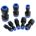 thumbnail image 1 of 5pcs / lote accesorios neumáticos Empuje en los conectores reductores rectos para la manguera de agua de vacío de aire Piezas neumáticas de plástico 7 Tamaño 4-12mm, 1 of 5