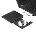 thumbnail image 3 of Graflsoa Slim USB 3.0 External DVD-RW Drive with Embedded Cable, Portable CD/DVD Burner for Laptops & Desktops, Plug & Play, No External Power Needed, 3 of 6