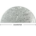 thumbnail image 3 of Autotech Park Floral window shade in 45 inches diameter, compatible with Arched Window, 3 of 7