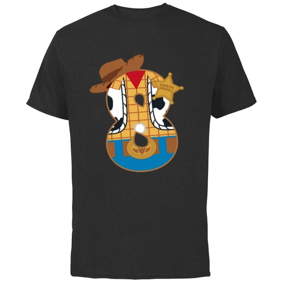 Disney and Pixar’s Toy Story Eighth Birthday 8 Years Old - Short Sleeve Cotton T-Shirt for Adults - Customized-Black