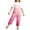 Pink, variant on Kids Jumpsuits for Girls Gradient Tie-Dye Adjustable Strap Baggy Overalls Summer Teens Loose Rompers with Pockets