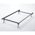 thumbnail image 2 of Signature Design by Ashley Contemporary Frames and Rails Twin/Full Bolt on Bed Frame  Metallic, 2 of 2