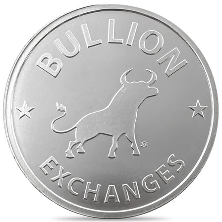 1 oz Bullion Exchanges Silver Round .999 Fine
