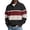 Army Green, variant on Horkkom Men Pullover Sweatshirt Fall Outfits Striped Sweatshirt Trendy Casual Sweatshirt M