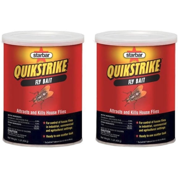 Starbar Quikstrike Fly Bait - Ready to Use Scatter Bait - 2 Lbs