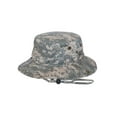 thumbnail image 1 of Camo Twill Washed Hunting Hat w/ Cord- Digital, Large, 1 of 1