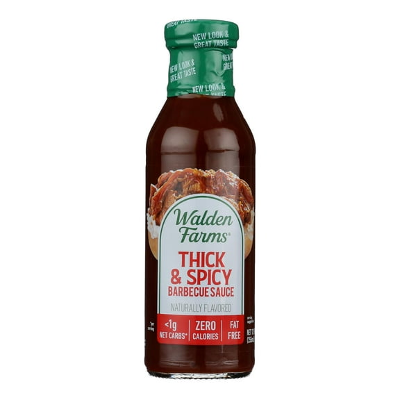 Walden Farms Thick & Spicy Barbeque Sauce, 12 Oz.