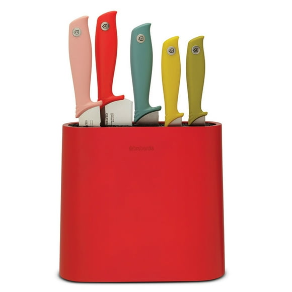Bloque PARA CUCHILLOS BRABANTIA Rojo 235850