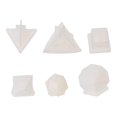 thumbnail image 1 of EeaseCA 6pcs Game Dice DIY Molds DIY Silicone Moulds Practical Dice Making Molds, 1 of 7