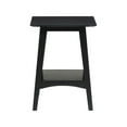 thumbnail image 3 of Convenience Concepts 501145BL Alpine End Table, Black - 18 x 18 x 24 in., 3 of 10