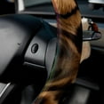 thumbnail image 5 of Shepherd Dog 14.5 Inch Printing PVC Leather Steering Wheel Cover Auto Accessories, 5 of 6