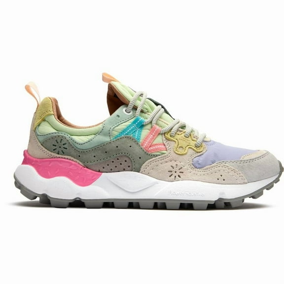 Flower Mountain Women's Playful Textured Sneakers With Unique Lacing System Multicolor Sizes IT 34-50 2/3