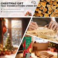 thumbnail image 4 of Juego de utensilios BOKALAKA, cucharas navideñas de madera para cocinar, 10 unidades, 4 of 5