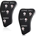 thumbnail image 4 of Contador Softbol Antideslizante Con Clicker Árbitro Béisbol 4 Ruedas para Al Aire Libre, 4 of 6