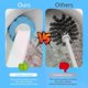 thumbnail image 2 of New Toilet Brush Wall Mounted Cleaning Tool Toilet Bowl Cleaner Brush with Handle Replacement Brush Head Bathroom Wc Accessories, 2 of 5