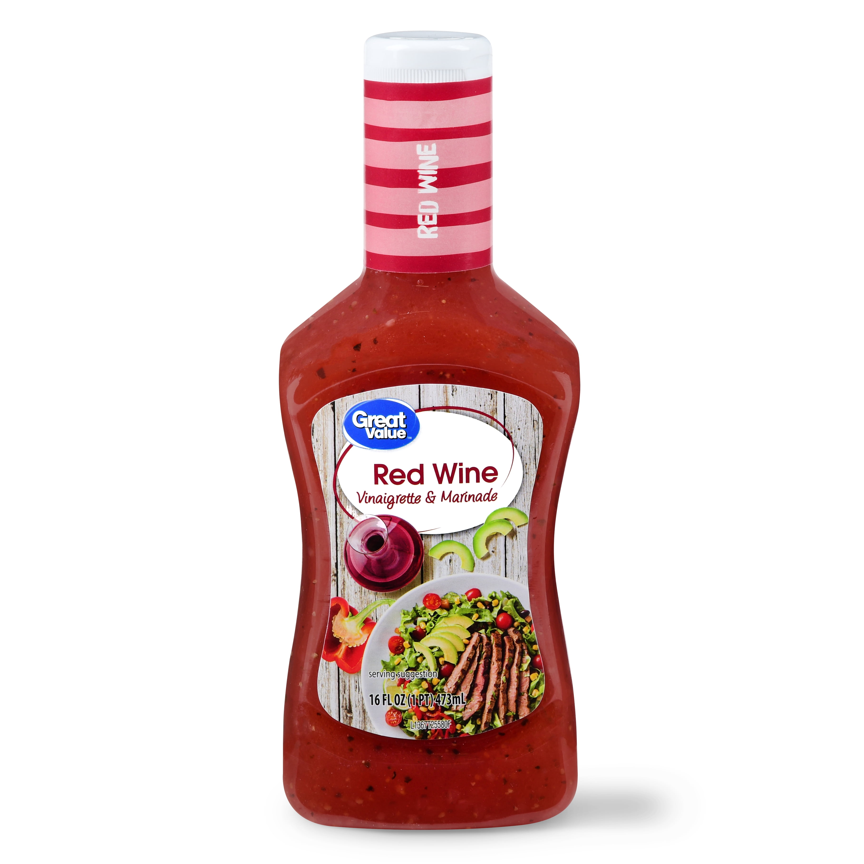 Great Value Red Wine Vinaigrette & Marinade, 16 oz