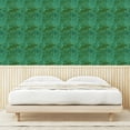 thumbnail image 3 of Ambesonne Grunge Peel & Stick Wallpaper for Home, Retro Scissors Pattern Art, 13"x72", Forest Green Jade Green, 3 of 5