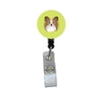 thumbnail image 1 of Dévidoir à Badge Rétractable Papillon Vert Damier, 1 of 1